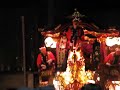 唐津くんちの宵山で大石町の６番曳山の鳳凰丸弘化３年（1846年）製作