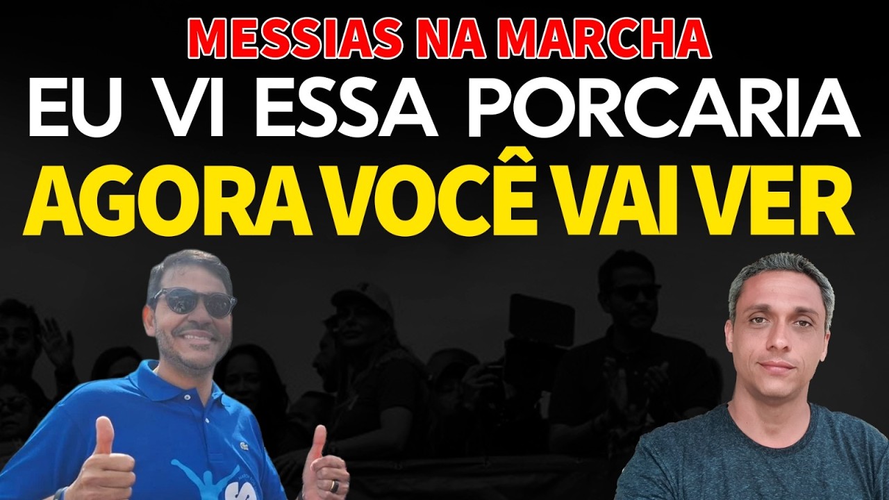 MESSIAS na Marcha pra Jesus  - Se eu vi essa porcaria você tembém verá. rsrs