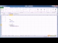 Microsoft Excel 2007-2010 – podstawowe operacje – komórki arkusza