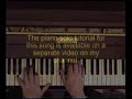 piano video tutorial