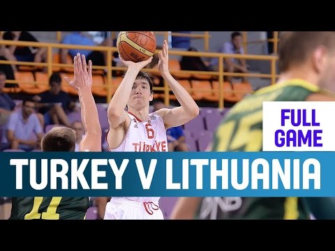 turkiy - Watch Turkey v Lithuania on FIBA YouTube channel, on 18 July! The 2014 U20 European Championship takes place in Crete, from 8-20 July. Selected games from the tournament are streamed live and...