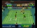 vita reached the ball 3 times by throwing themselves
flandy limpele/vita marissa (ina) og bo zheng/ling gao (chn).