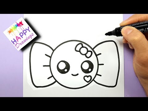video-linktoworks-How to Draw a Cute Candy Easy Step by Step - Cartoon ...
