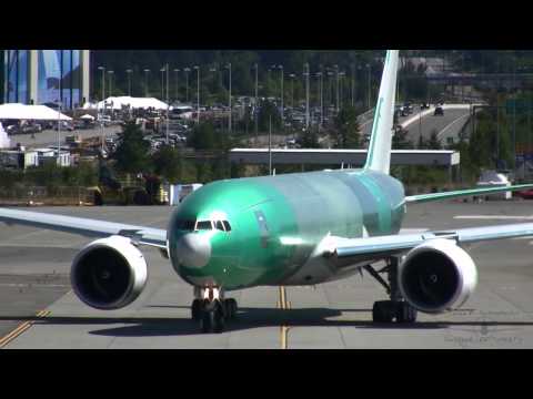 777 - If you love big jetliners, then you'll enjoy this video, shot (mostly) from Paine Field, where Boeing's 747-8, 767, 777, and 787 Dreamliner are assembled. Th...