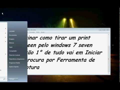 how to to print screen in windows 7
