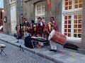 Pan Pipe Band playing in St Malo Pan Pipe Band playing in St Malo