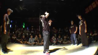Hiroki ＆ Chun (舞踊者) vs Atzo ＆ P→☆ – WDC 2015 POP BEST8