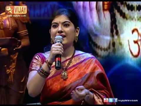 Super Singer - Special Performance by Dr.Shobana Vignesh