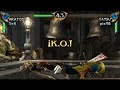 Soul Calibur Broken Destiny - Kratos Gameplay - Working in a PSP Slim with CF 5.00 M33-6 -