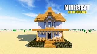 Minecraft: How To Make A Suburban House Tutorial ( Simple & Easy small House )