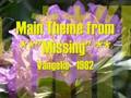 clip video Vangelis Main Theme From 