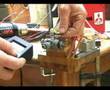 G-mark opposed twin 0.122 RC Engine 2cc, test run. video