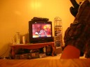 Playing Guitar Hero Playing Guitar Hero