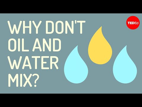 how to dissolve oil in water