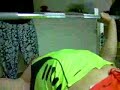 keny 27 reps 100kgs DC bench press