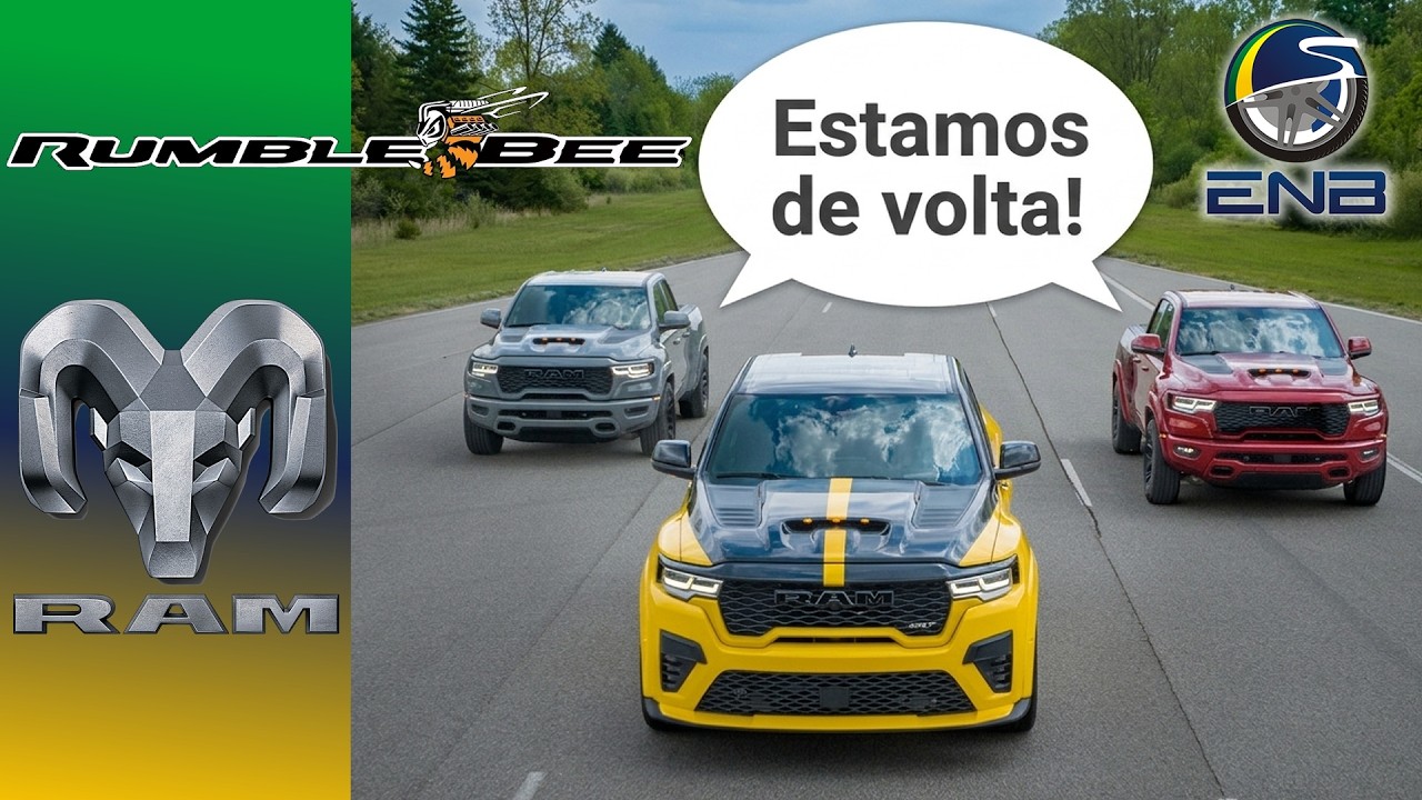 Briefing #445 - Ram Rumble Bee 2027, a volta da pickup semi-pista?
