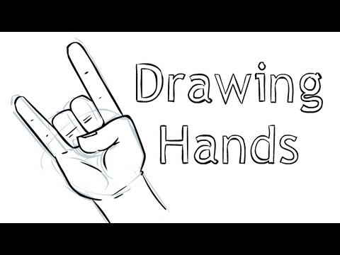 hands drawing tutorial