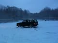 Jeep cherokee at soesterberg snow fun
