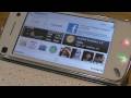Nokia N97 widgets (Facebook) and kinetic scrolling