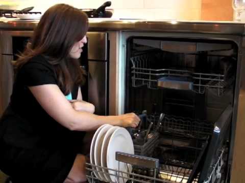 how to load silverware in dishwasher