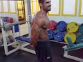 João Caneco - Em preparação para a Taça de Portugal IFBB 2008 - Ginásio Active Life (Poses Tronco)