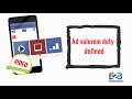 Ad valorem duty - defined