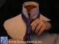 Tie the 'Christensen' (aka 'Cross') knot