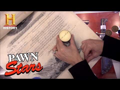 Pawn Stars: Rebecca Reveals Military Documents Worth HUGE $$$ (Season 7) | History