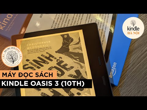 Review máy đọc sách Kindle Oasis 3 (10th)