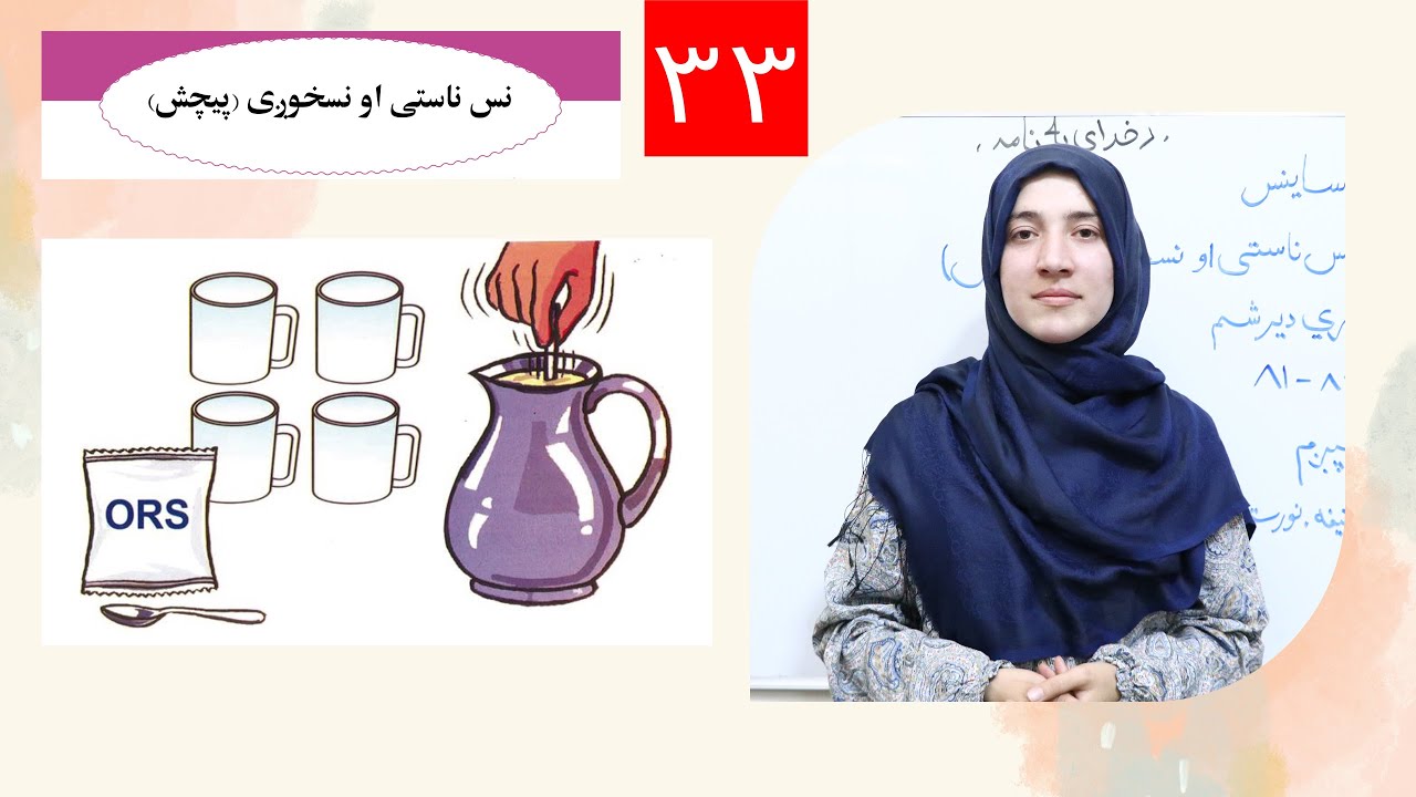 Class 6 - Science | Diarrhea - نس ناستی او نسخوږی | Lesson 33