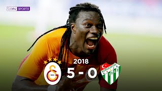 Galatasaray 5 - 0 Bursaspor  Maç Özeti  2017/18