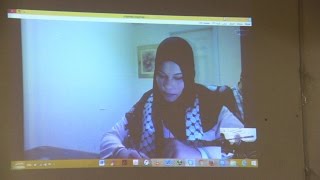 مناقشة رسالة ماجستير الباحثه شيماء شهاب