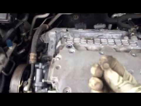 How To ::: Honda Odyssey valve cover gasket replacement