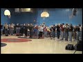 the defenders alumni corp learn they have a gong... then get down to business practicing divergents.  their opener for plymouth.  special thanks to shanlea and charlene on camera!