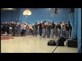 the defenders alumni corp learn they have a gong... then get down to business practicing divergents.  their opener for plymouth.  special thanks to shanlea and charlene on camera!