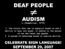 two deaf presidents support international sign language day