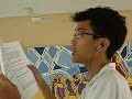 matthew reading the om script.