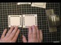 Frames made with Stampin' Up! Border Punches