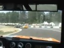 mission raceway, 2008. bmw 2002 racing against shelby gt350, ferrari 246 and other vintage racers - august 2008.