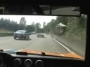mission raceway, 2008. bmw 2002 racing against shelby gt350, ferrari 246 and other vintage racers - august 2008.