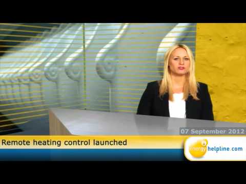 how to control central heating remotely