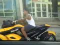 BOW WOW RIDING HIS CAN AM MOTORCYCLE