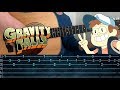 Jonny Hill - Gravity Falls (Fingerstyle Guitar Cover + Tabs)