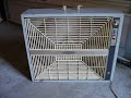 Vintage Manor House Box Fan