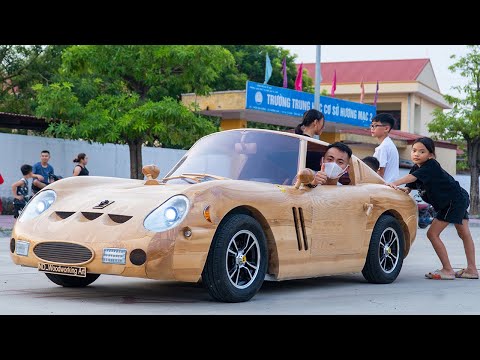 Ferrari 250 GTO de madera - Construcción paso a paso