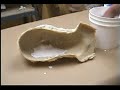 simple silicone appliance mold using hydrocal and gel-10.  be sure to watch part 2 that has the 2nd half of the mold along with the silicone cast.