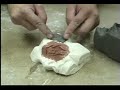 simple silicone appliance mold using hydrocal and gel-10.  be sure to watch part 2 that has the 2nd half of the mold along with the silicone cast.