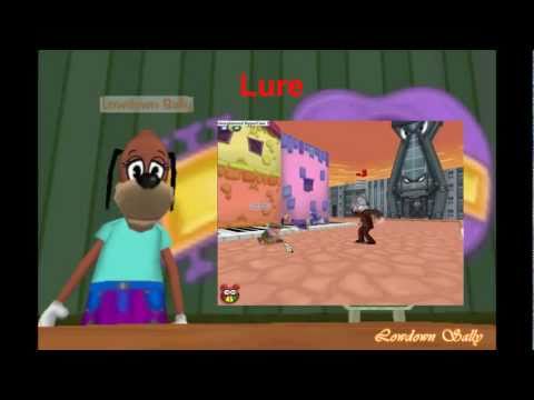 how to train gags on toontown
