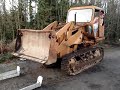 dozer crushing