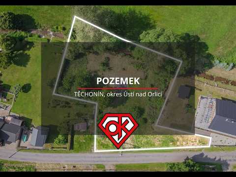 Video PRODEJ - stavební pozemek v Těchoníně